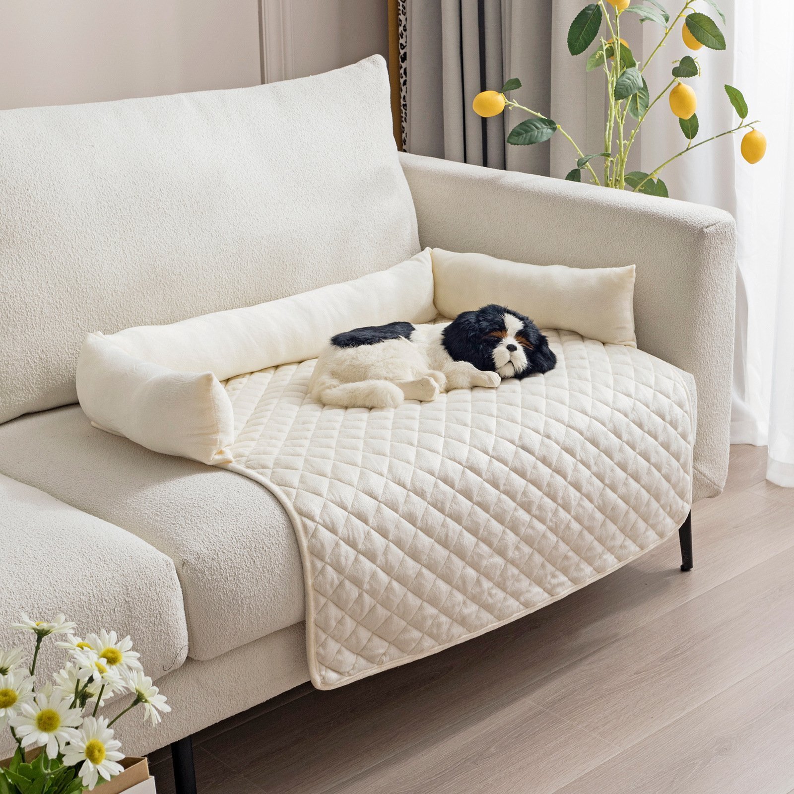 Pet Dog Sofa Bed Dog Beds For Large Dogs Cushion Warm Cat Beds Mat Furniture Protector Dog Sofa - Image 6