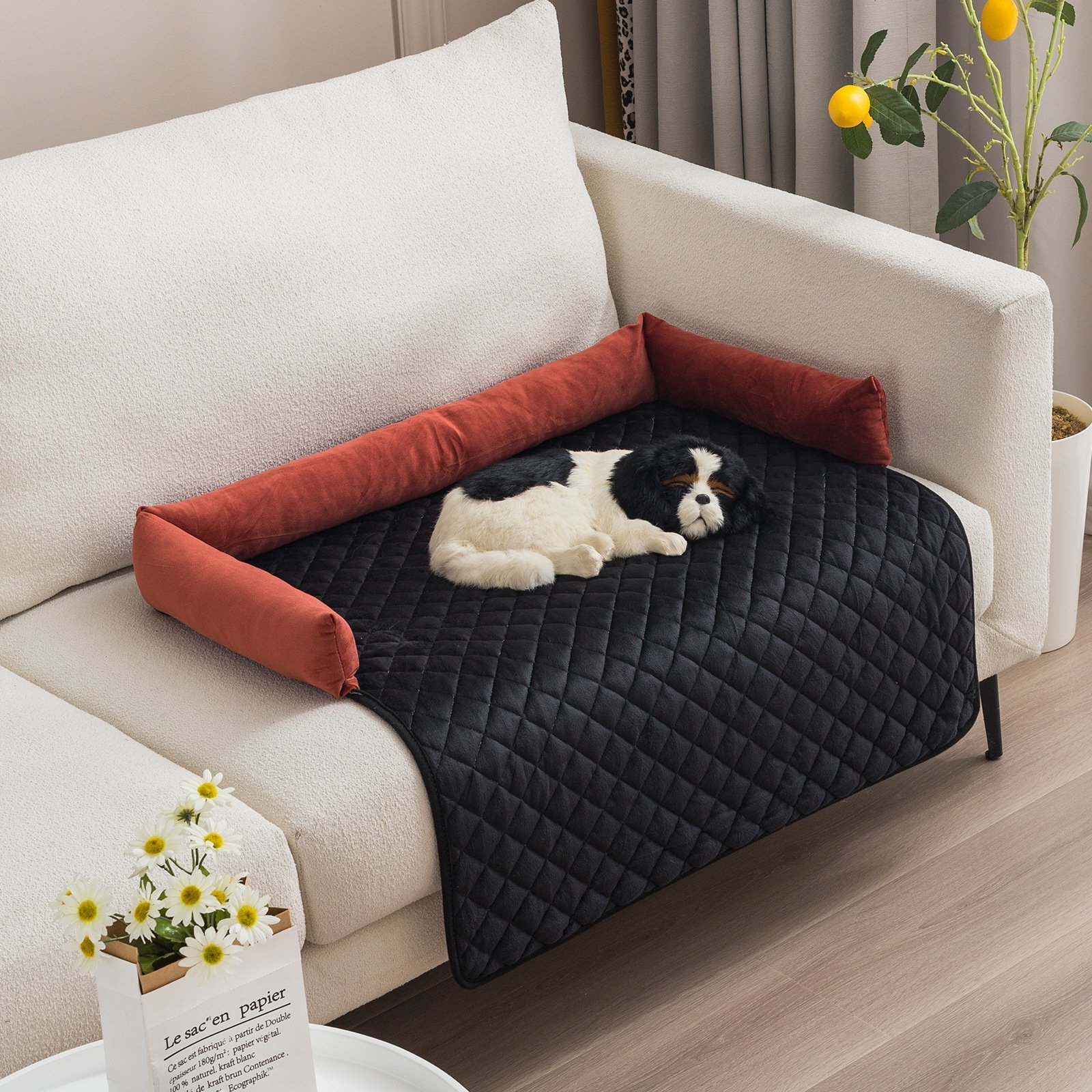Pet Dog Sofa Bed Dog Beds For Large Dogs Cushion Warm Cat Beds Mat Furniture Protector Dog Sofa - Image 8