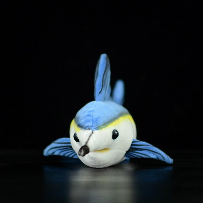 Realistic Stuffed Blue Marlin Plush Toys Fish Soft Toy - Image 4