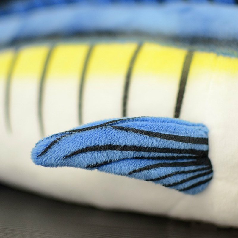 Realistic Stuffed Blue Marlin Plush Toys Fish Soft Toy - Image 8