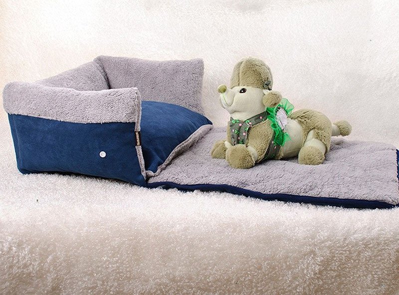 Flip Pet Nest Removable Pet Beds with Blanket - Image 2