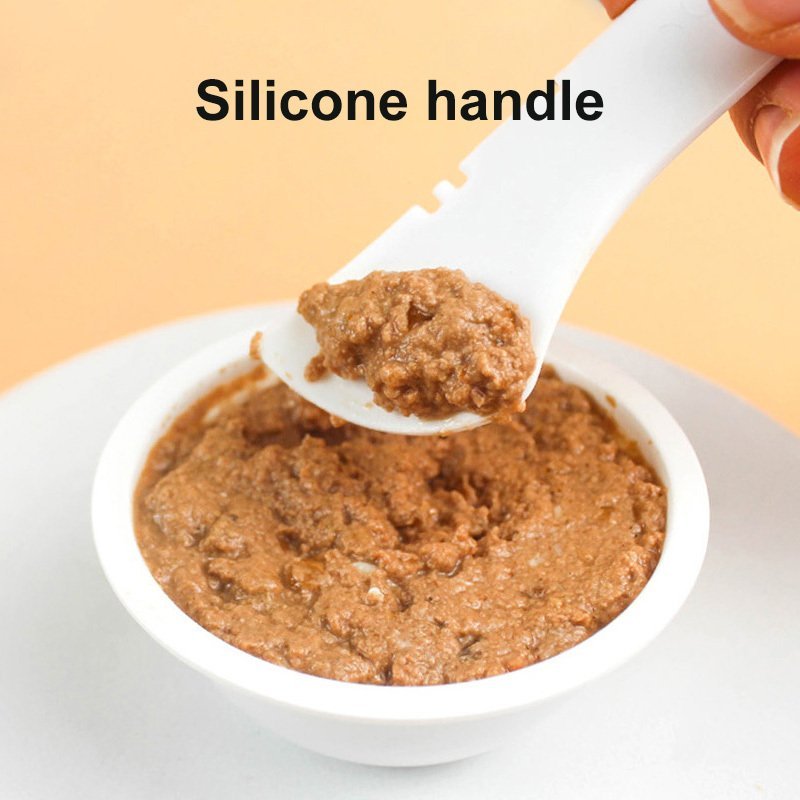 Multifunction Pet Canned Spoon Jar Opener Puppy Feeding Mixing Wet Dry Scoop Cat Dog Accessories Feeder Shovel Pets Tableware Multifunction Pet Canned Spoon Jar Opener Puppy - Image 3