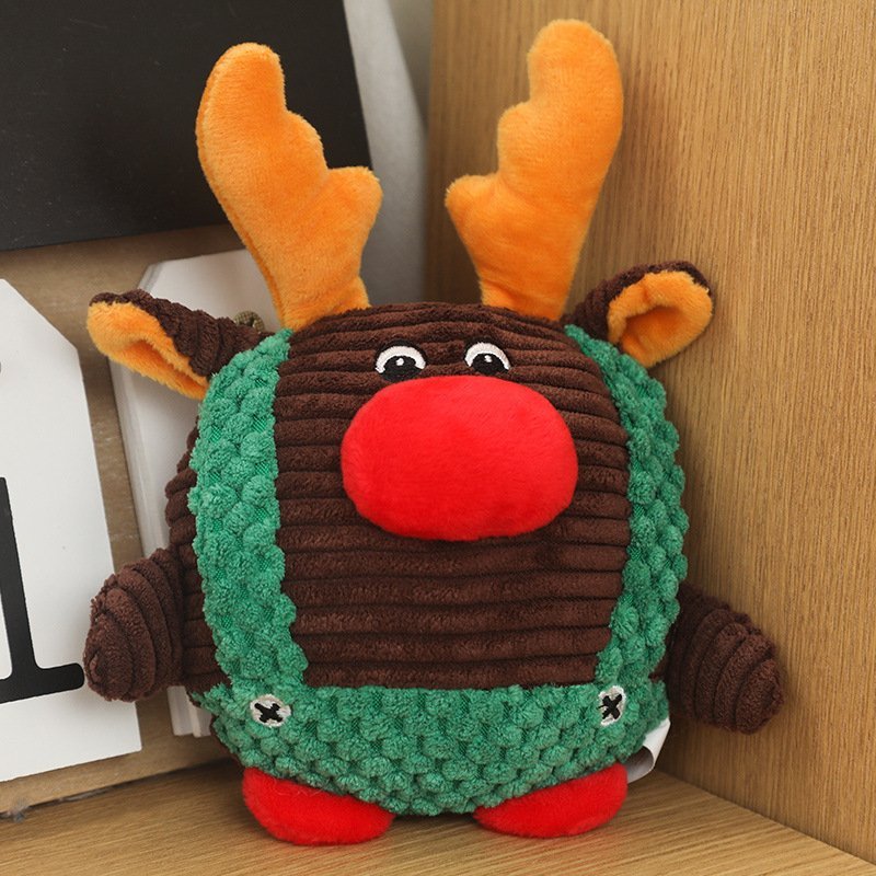 Dog pet plush Christmas toys containing BB - Image 2