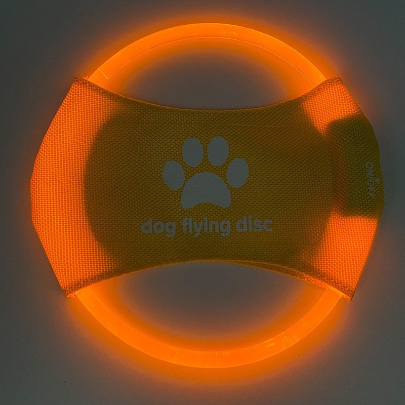 Dog Flying Discs Light Glowing LED LuminousTrainning Interactive Toys Game Flying Discs Dog Toy Pet Dog Accessories Pet Products - Image 8