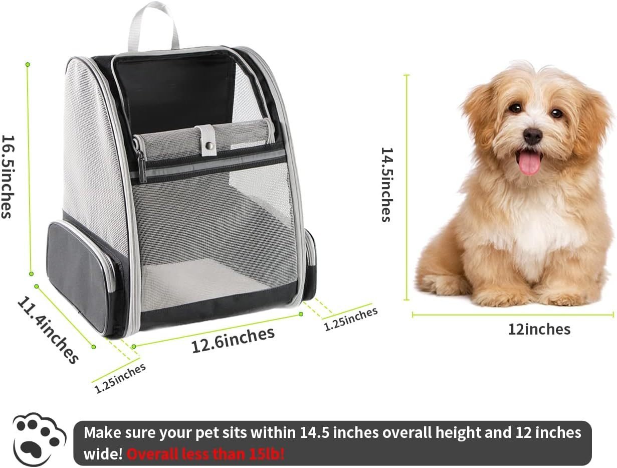 Innovative Traveler Bubble Backpack Pet Carriers For Cats And Dogs - Image 4