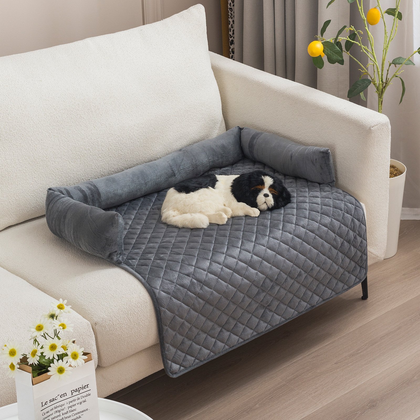 Pet Dog Sofa Bed Dog Beds For Large Dogs Cushion Warm Cat Beds Mat Furniture Protector Dog Sofa - Image 4